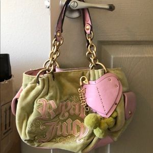 Juicy Couture purse- over the shoulder